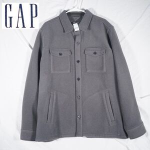 Gap Wool Shacket NWT Grey Large
